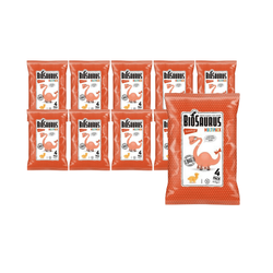Dinosaurier Mais-Chips mit Ketchup-Geschmack GLOSS. BIO 4x15 g