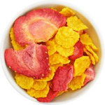 Bio Cornflakes mit Erdbeeren (Rohstoff) (8 kg) 8 – Bio Planet