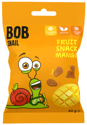 Glutenfreie Mango-Gelee-Bohnen ohne Gelatine 40 g - BOB SNAIL