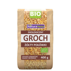 Gelbe Erbsenhälften BIO 400 g - Naturavena