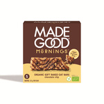 Weiche Haferriegel mit Schokolade, glutenfrei, MadeGood Mornings Bio (5 x 30 g) 150 g – MadeGood