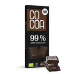 Dunkle Schokolade 99 % Bio 40 g – Cocoa