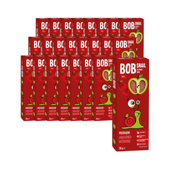 SET 24 x Apfel-Kirsch-Fruchtsnack ohne Zuckerzusatz 30 g