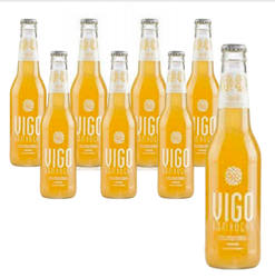 Satz von 8 x Kombucha Original 330 ml - Vigo