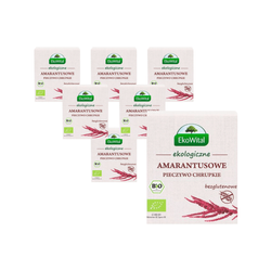 SET 7 x Glutenfreies Amaranth-Brot BIO 100 g