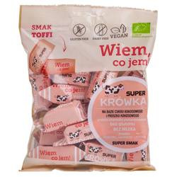 Glutenfreies Toffee mit milchfreiem Fondant BIO 150 g