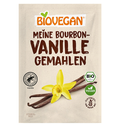 Glutenfreie gemahlene Bourbon-Vanille bio 5 g - BIOVEGAN