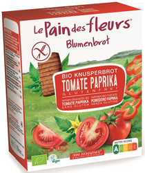 Tomate-Paprika-Knäckebrot glutenfrei bio 150 g - Le Pain des Fleurs