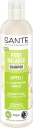 Normalisierendes Shampoo für fettiges Haar Apfel und Protein-Komplex eco 250 ml - SANTE