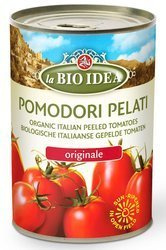 Pelati-Tomaten ohne Haut in der Dose BIO 400 g