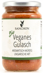 Veganes Gulasch mit Erbsen- und Ackerbohnenproteinwürfeln Bio 330 ml – Sanchon