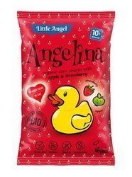 ANGELINA Erdbeer- und Apfel-Maischips, ab 10 Monaten, glutenfrei BIO 30 g