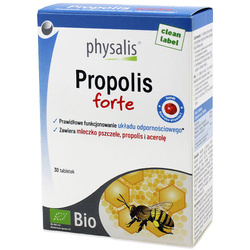 Propolis forte Nahrungsergänzungsmittel BIO 30 Tabletten - Physalis