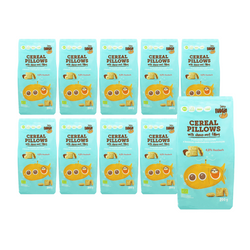 SET 10 x Glutenfreie Erdnuss-Sahne-Getreide-Scones 200g - Super Fudgio