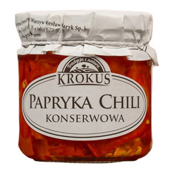Glutenfreie Chili-Paprikaschoten in Dosen 180 g (90 g) - Krokus