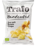 Bio Kartoffelchips, dünn geschnitten, mit Meersalz, 125 g – Trafo