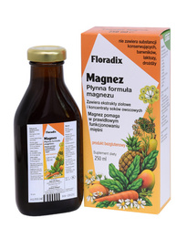 Glutenfreies flüssiges Magnesiumpräparat 250 ml - SALUS (Floradix)