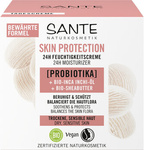 Bio Feuchtigkeitsspendende Tages- und Nacht-Gesichtscreme mit Probiotika, Inchi-Öl und Sheabutter 50 ml - Sante Naturkosmetik