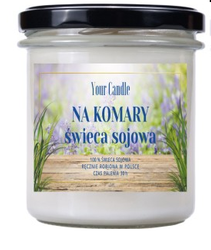 Mosquito Sojakerze 150 ml - Your Candle
