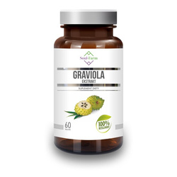 Graviola-Extrakt Nahrungsergänzungsmittel 60 Kapseln (550 mg) - Soul Farm
