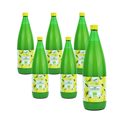 SET 6 x Zitronensaft nfc 100 % BIO 1 l