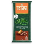 Haselnussmilchschokolade mit Stevia 75 g