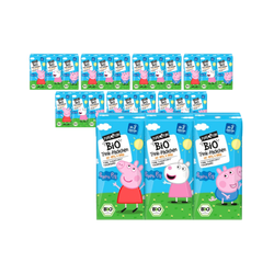 SET 8 x Apfel-Birnen-Getränk BIO 3 x 200 ml Peppa Pig