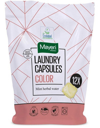 Mayeri Color Wasch-Kapseln, 12 Stück, vegan, Ecolabel-zertifiziert