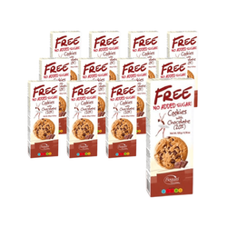 SET 12 x Kekse mit 20 % Schokolade B/C 135 g