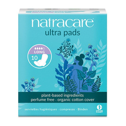 Natracare Ultra Long Binden mit Flügeln, 10 Stück