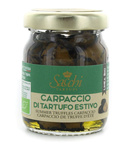 Carpaccio vom schwarzen Sommertrüffel Bio 50 g – Sacchi Tartufi