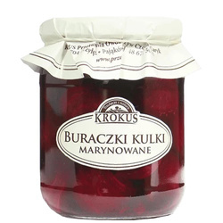Eingelegte Rote Bete Kugeln 470 g (300 g) - Krokus