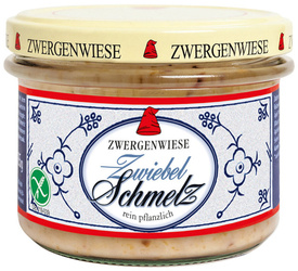 Veganer Schmalz mit Zwiebeln glutenfrei bio 150 g - Zwergenwiese