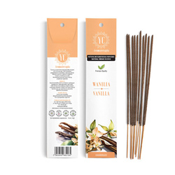 Indische Räucherstäbchen Vanille (10 Stück) 16 g – Your Candle