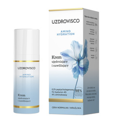 Straffende und feuchtigkeitsspendende Gesichtscreme 50 ml - UZDROVISCO (Amino Hydration)