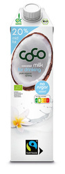 Kokosmilch - Trink-Kokosmilch 2% Fett ohne Zuckerzusatz fair trade bio 1 l - COCO (Dr Martins)