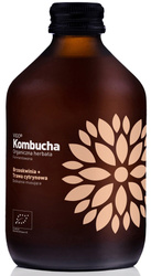 Kombucha Pfirsich + Zitronengras BIO 330 ml