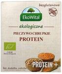 Glutenfreies Eiweiß-Knäckebrot BIO 100 g