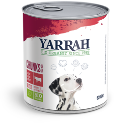 (Hunde-)Futter mit Rindfleisch, Brennnessel und Tomate BIO 820 g