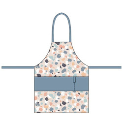 Terrazo Küchenschürze aus Bio-Baumwolle - Chic-Mic