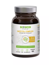Inositol Complex+ Nahrungsergänzungsmittel 100 Kapseln - Biowen