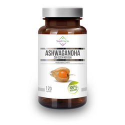 Ashwagandha-Extrakt (500 mg) Nahrungsergänzungsmittel 120 Kapseln - Soul-Farm