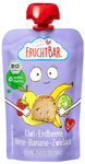 Kiwi-Erdbeer-Birnen-Bananen-Fruchtmus mit Weizenzwieback Bio 100 g – Fruchtbar