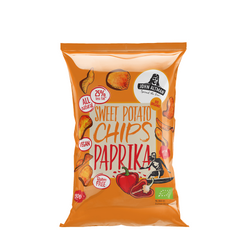 Geräucherte Paprika-Süßkartoffel-Chips glutenfrei bio 90g - John Altman