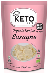 Glutenfreie Keto(Konjaknudel-Lasagne) Nudeln BIO 270 g - Keto Chef (Better Than Foods)