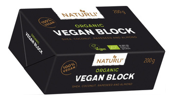 Vegane Margarine gewürfelt BIO 200 g - Naturli