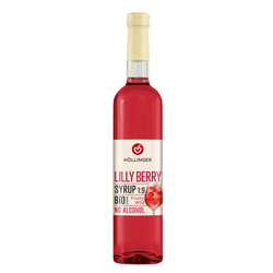 Lilly Berry Bio Sirup für Drinks und Cocktails 500 ml – Höllinger
