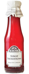 Glutenfreier Erdbeersirup 375 g (300 ml) - Krokus