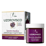 Verjüngende und regenerierende Gesichtsmaske 50 ml - UZDROVISCO (BLACK TULIPAN INTENSE)