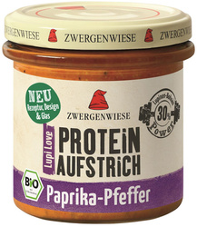 Eiweißpaste mit Paprika und Pfeffer glutenfrei bio 135 g - Zwergenwiese
